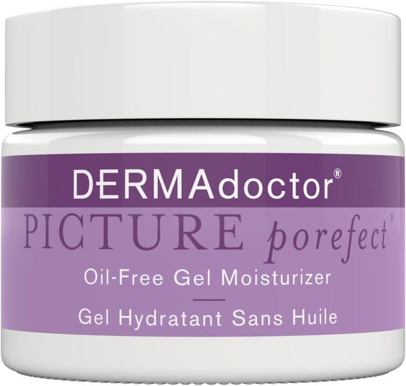 DERMAdoctor Picture Porefect OilFree Face Gel Moisturizing Soothing Protecting and Supports Skin Healing with Rose Water Zinc Copper and Magnesium 50ml 203357