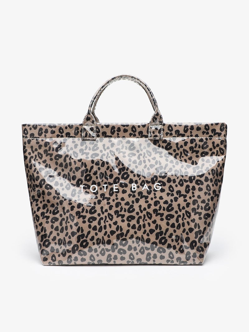 Explosions Fashion Vintage Dupont Paper Bag Women'S Large Capacity Kraft Paper Portable Tote Bag - Image 2