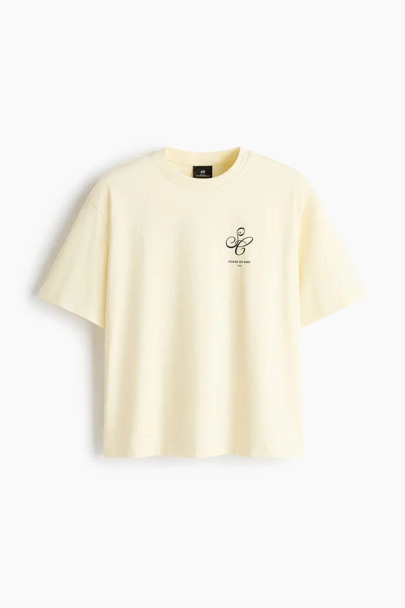 H&M Relaxed Fit Printed T-shirt