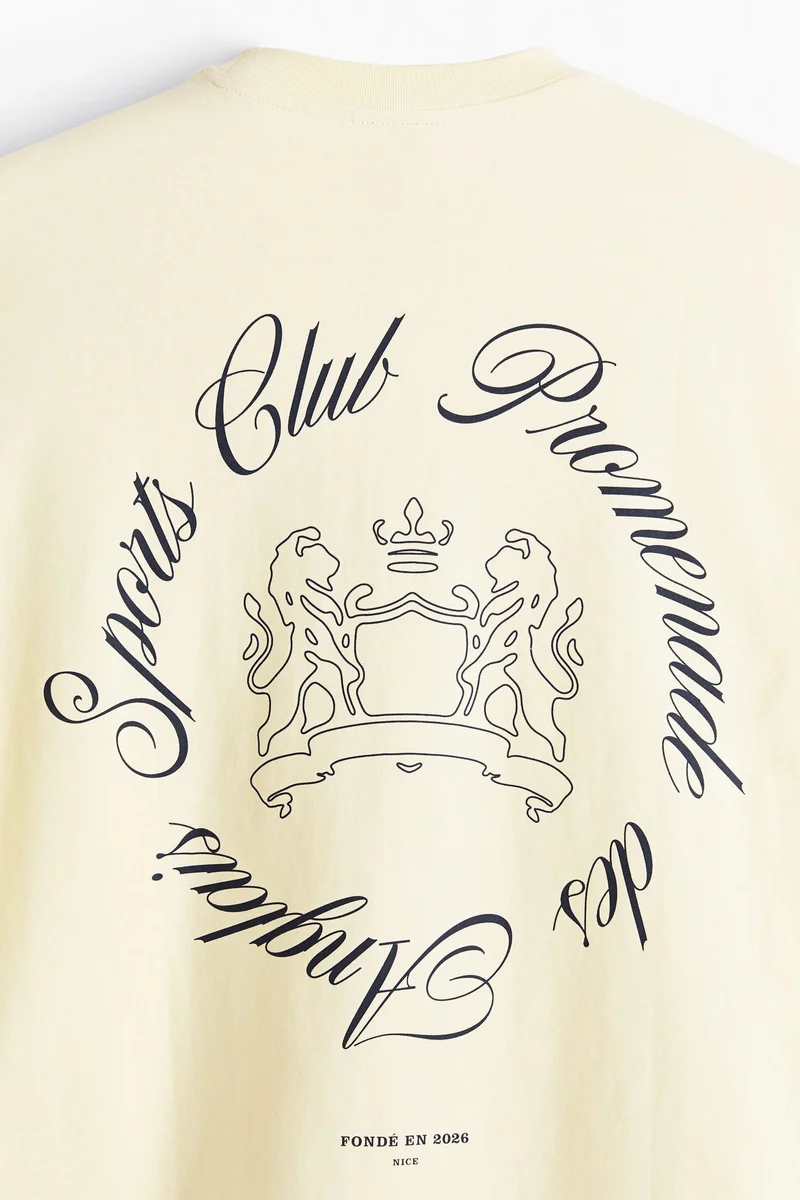 H&M Relaxed Fit Printed T-shirt