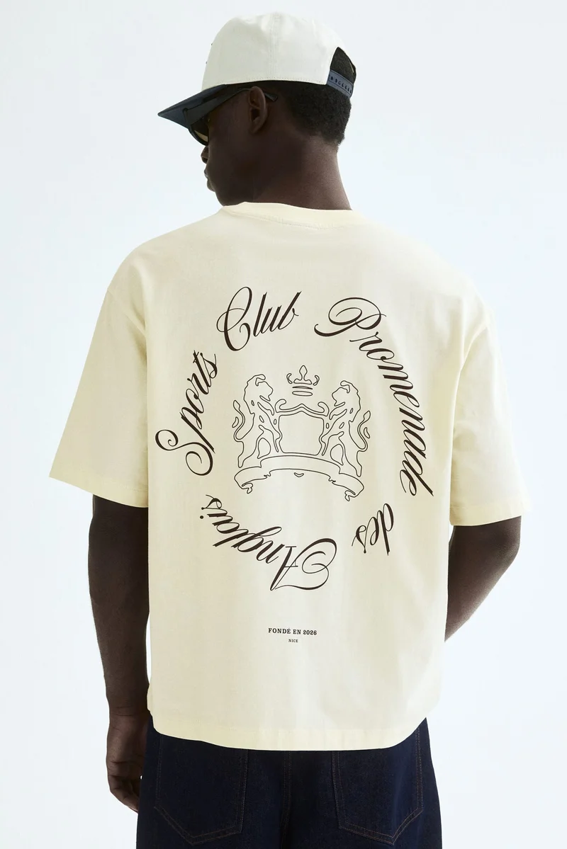 Relaxed Fit Printed T-shirt