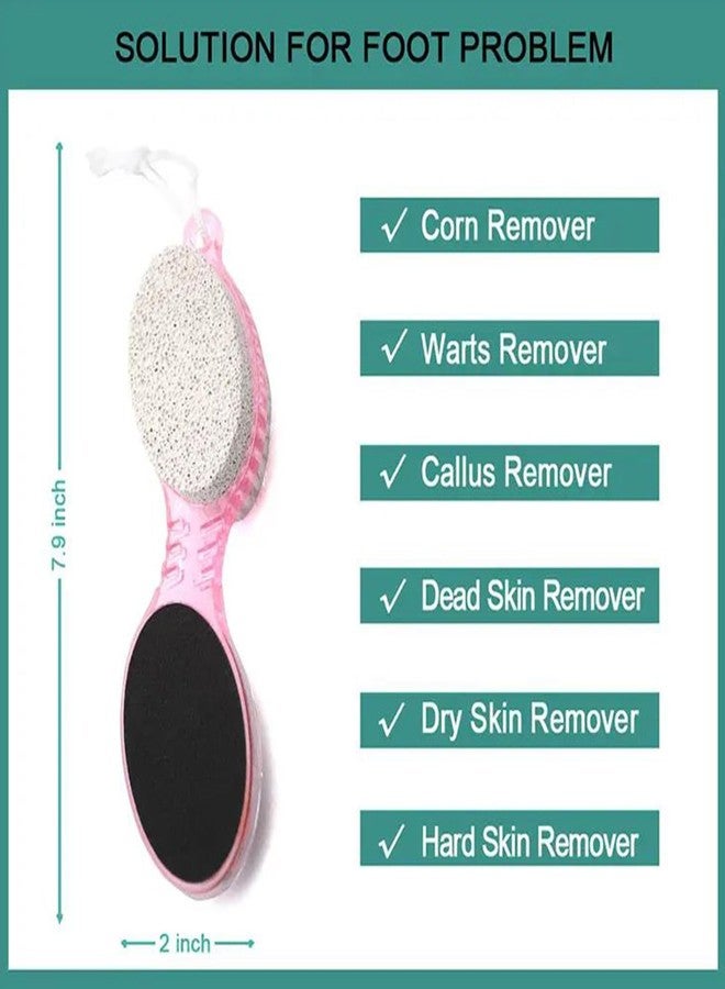 TUSAN 4 in 1 Foot Scrubber for Dead Skin - Pedicure Tool | Pedicure Brush Callus Remover | Repairs Cracked Heels, Dry and Thick Rough Skin, and Foot Corns. - Image 2