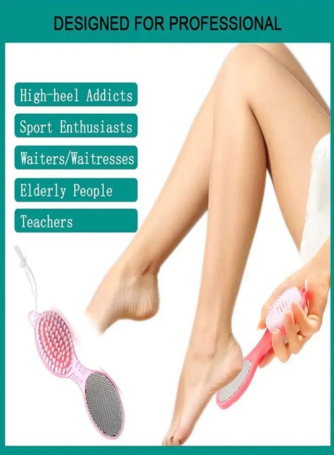 TUSAN 4 in 1 Foot Scrubber for Dead Skin - Pedicure Tool | Pedicure Brush Callus Remover | Repairs Cracked Heels, Dry and Thick Rough Skin, and Foot Corns. - Image 4