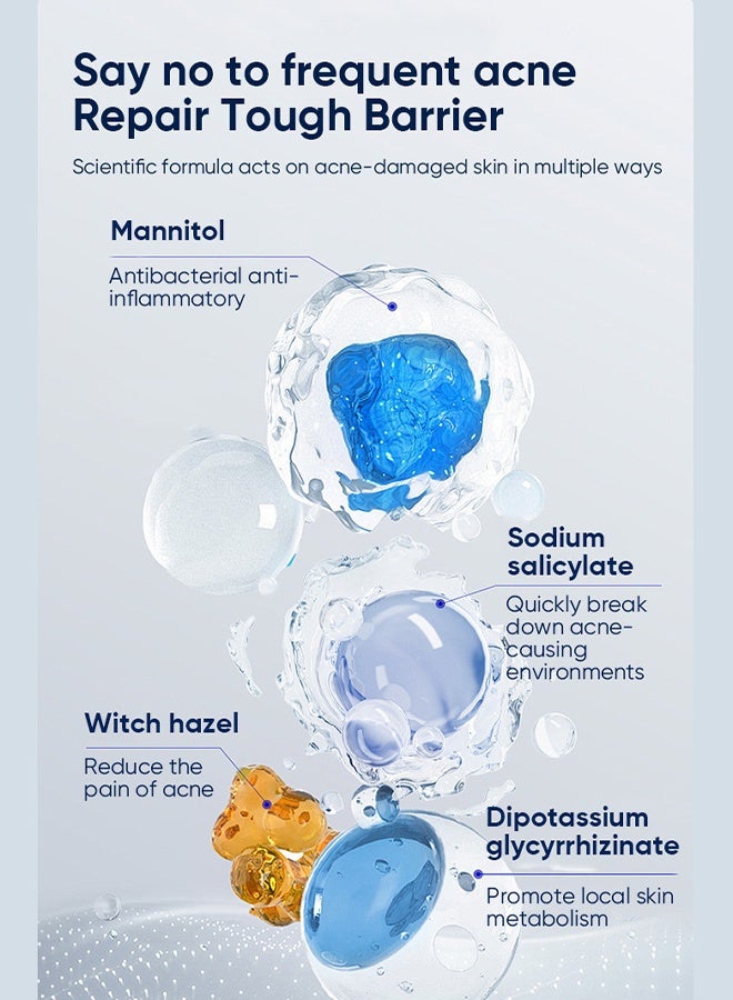 MOIKA Salicylic Acid Acne Removing Essence Gel, Acne Treatment Gel, Acne Spot Treatment for Face & Acne Dots, Natural Cystic Acne Treatment, For All Skin Types, Premium Acne Remover - 20G - Image 4