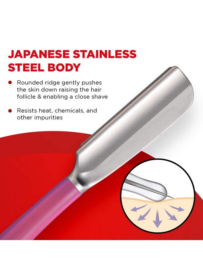 فيذر ماكينة حلاقة مستقيمة Wine Ss من Artist Club - Image 2