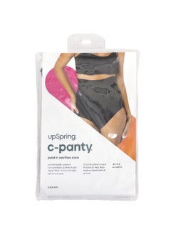 UpSpring, C-Panty®, Post C-Section Care, With Silicon Panel, High Waist, Small/Medium, Black, 1 Count