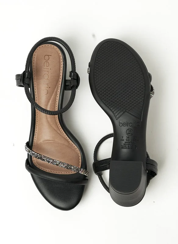 Beira Rio Heels Sandal for Women – Stylish Ladies Heel Sandals & Sling Back Heels for Girls