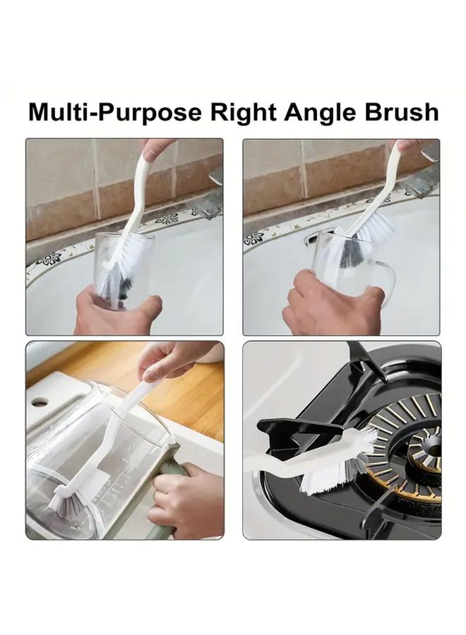 11 Items Gap Cleaning Brushes Set Durable Bristles Long Handles for Kitchen Bathroom Bottles Windows - Image 2