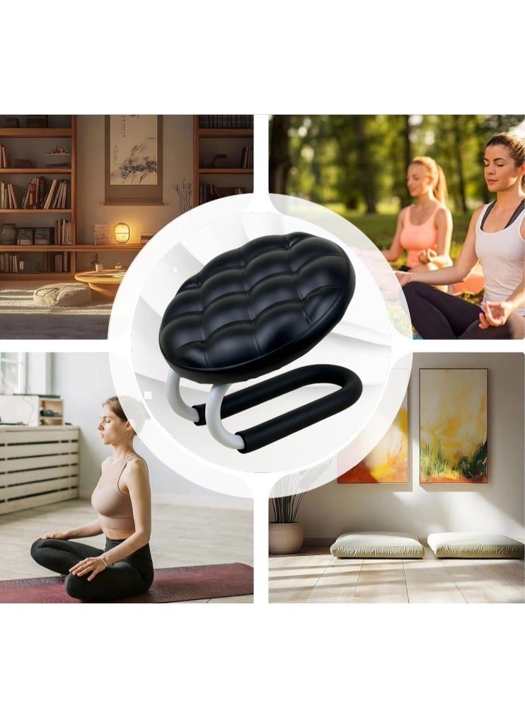 WALALLA Kneeling Meditation Stool, Prayer Bench Versatile Gift Ergonomic Chair Comfortable Seat for Home Yoga Praying Adults Kneeler - Image 3