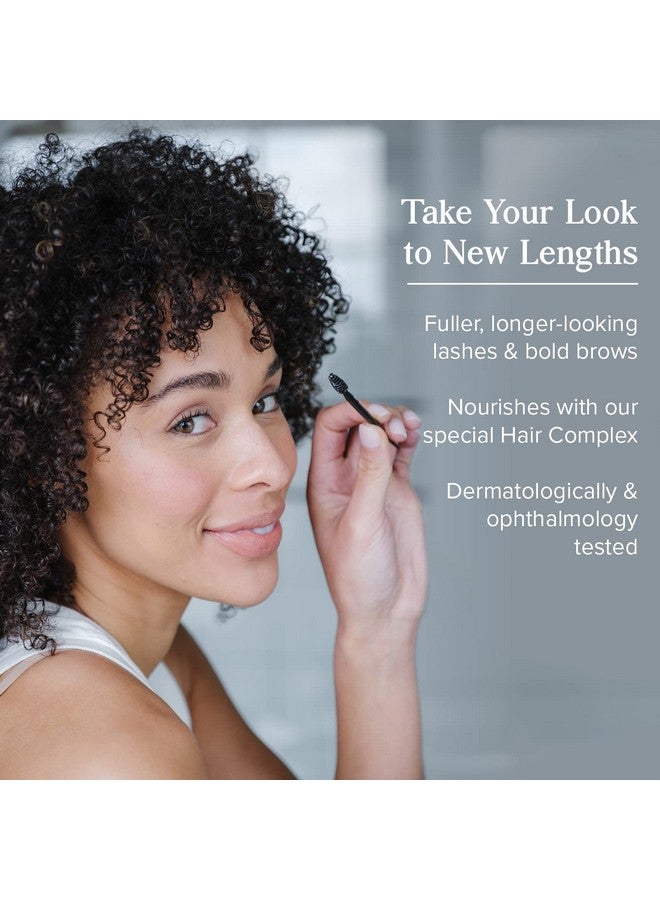 Heritage Store Castor Serum Volumizing Treatment for Fuller, Longer Looking Lashes & Bold Brows, With Organic Castor Oil, Black Castor Oil, Biotin & Our Keratin Supporting Hair Complex, Vegan, 0.42 oz - Image 3