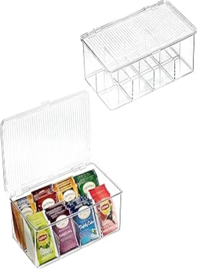 Tea Storage - Ultimate Chest Chest with 8 Compartments for Perfect Organization and Easy Access