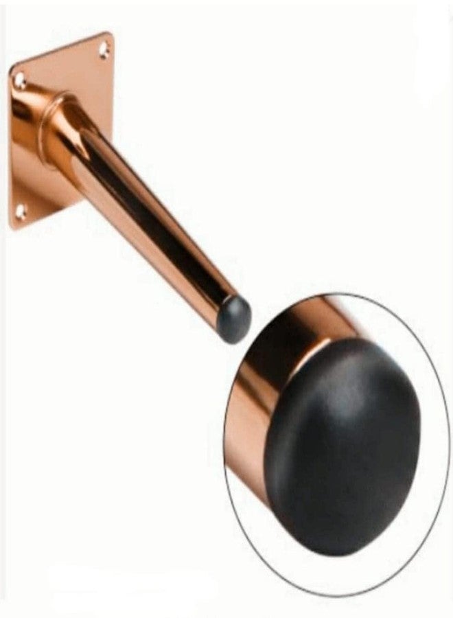 AAKASH DECOR Sofa Leg Rose Gold Finish 12 Inches (Set of 4) Metal Cone Shape Heavy Duty Sofa Legs for Home, Office Rustproof & Sturdy Sofa Paya with Mounting Screw | Furniture/Table Legs - Image 3