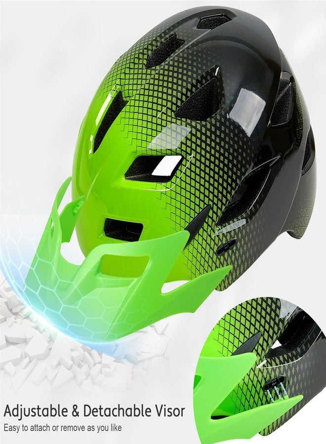 EllaSeek Kids Bike Helmet, Toddler Helmet for Kids 3-5/5-8/8-10 Years Boys Girls, Adjustable Youth Bike Helmets with Detachable Visor, Bicycle Helmets for Skateboard Scooter Cycling - Image 4