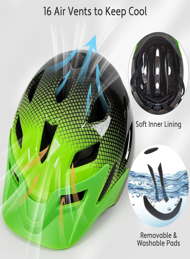 EllaSeek Kids Bike Helmet, Toddler Helmet for Kids 3-5/5-8/8-10 Years Boys Girls, Adjustable Youth Bike Helmets with Detachable Visor, Bicycle Helmets for Skateboard Scooter Cycling - Image 5