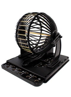 Bingo Machine Cage Game Set ; With Bingo Balls ; Classic Metal Cage ; Bingo Tray