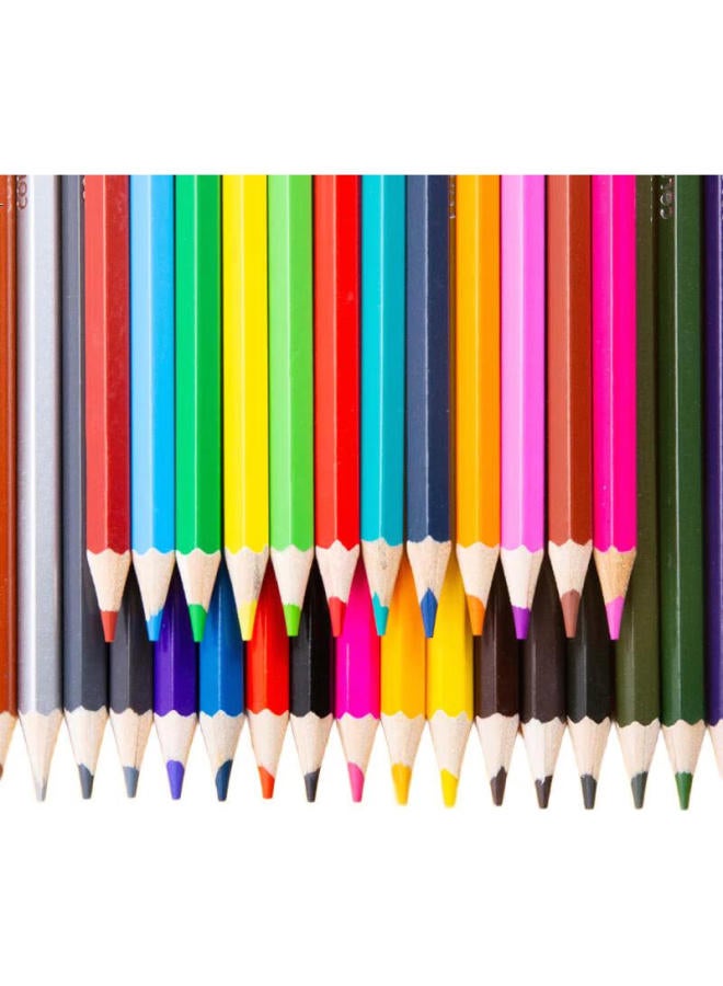 Truecolor [Lowest Price Online] 36-Color Oil-Based Colored Pencils With Wooden Hexagonal Barrel, Colored Pencils For Students' Drawing, Coloring, Art Supplies, Art Kit 036 - Image 3