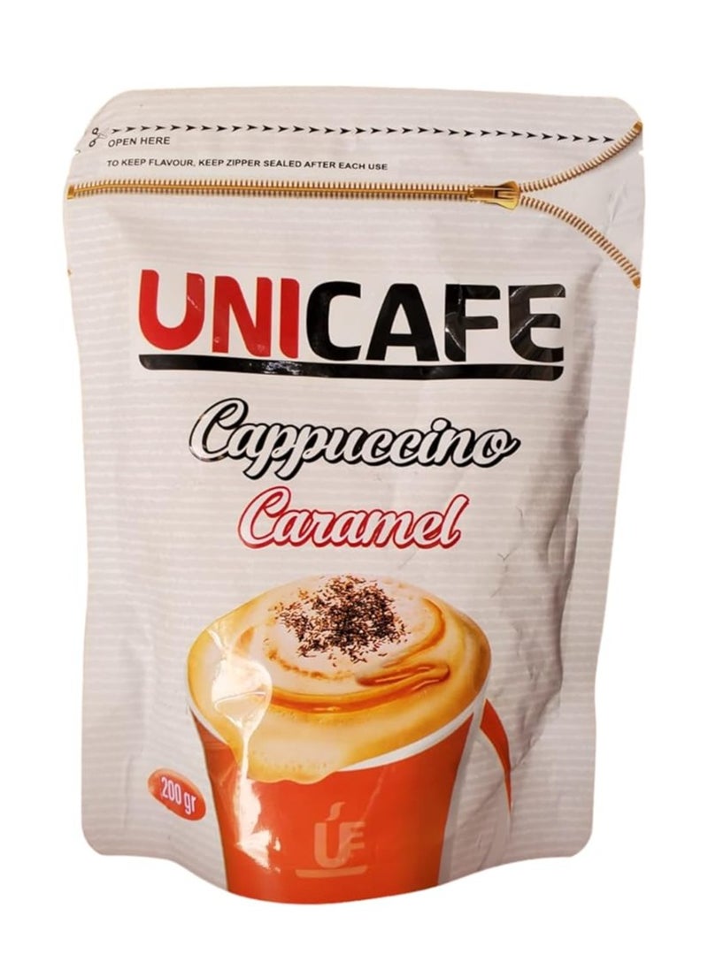 UniCafé Cappuccino Caramel - 200 gm 