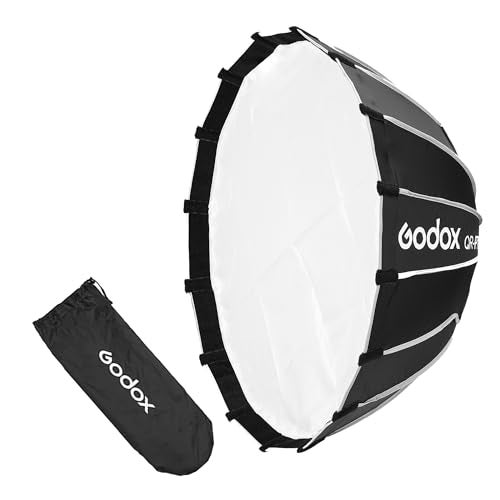 Godox QR-P70T 27.5" Quick Release Parabolic Softbox for Godox SL60II SL150III FV150II AD300PRO AD400PRO AD600BM SZ300R VL300 UL150II ML60 Other Bowen Mount Studio Flash Speedlite - Image 1