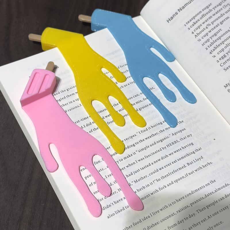 2 Random Colors Fun Ice Cream Cone Bookmark Set Non Slip Page Markers For Books Journals Office Use Cute Ice Cream Design Gifts For Book Lovers Students Professionals - Image 4