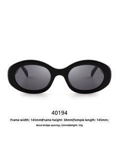 Generic Hot Sale Sunglasses UV400 High-Quality Unisex CL40194-Black 