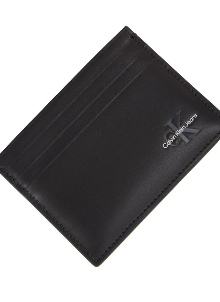 Calvin Klein Jeans MONOLOGO LEATHER CARDHOLDER