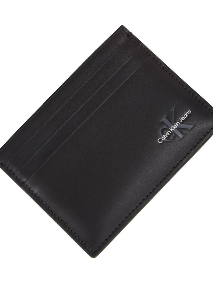 Calvin Klein Jeans - MONOLOGO LEATHER CARDHOLDER - Image 1