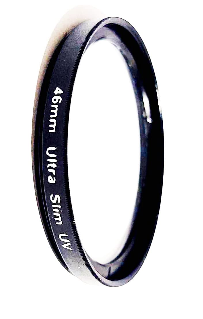Hanumex® 46mm UV Filter - Lens Protection Filter with Ultra Violet Clear Glass - Camera Lens Haze Filter for Ø 46mm Lenses - Crystal Clear Optics - Image 1