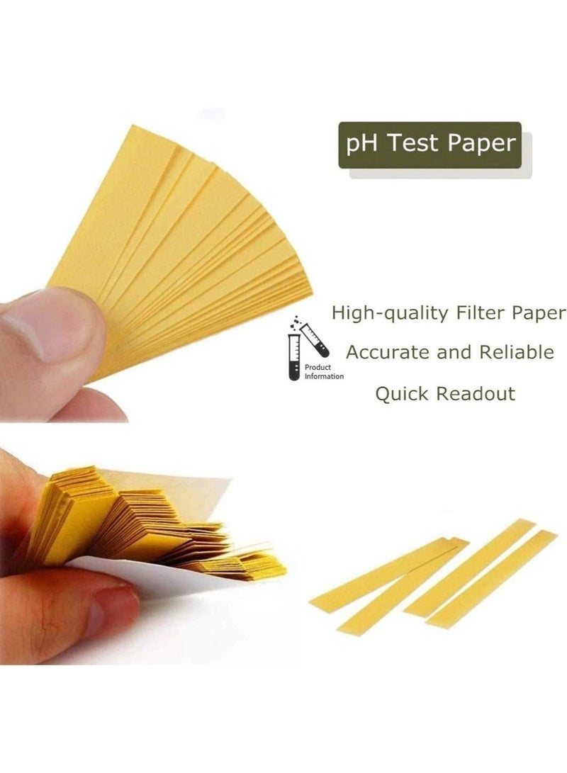 بلولانز ١٦٠ شريطًا متعدد الوظائف لقياس درجة الحموضة بدقة | نطاق واسع للكشف عن الأحماض والقلويات من ١ إلى ١٤، مناسب للمياه/التربة/اللعاب/البول، مع تحليل لوني سريع - Image 3