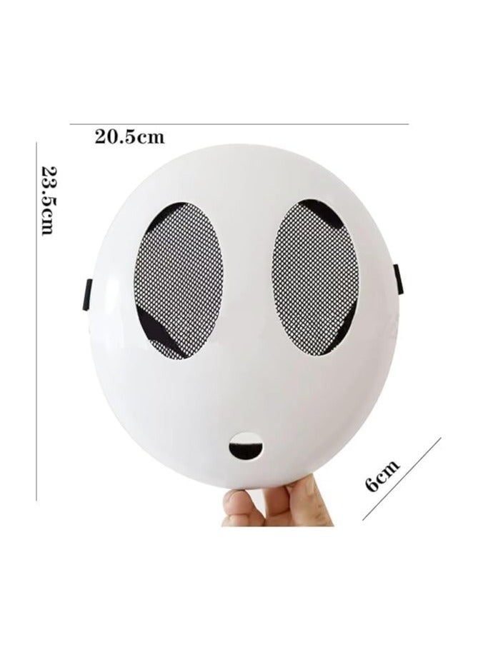 fashion mania Kid Shy Guy Costume Boys Red Coat with Shy Guy Mask - Image 2