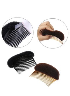 2PCS Women Lady Girls Soft Sponge Foam Hair Base Inserts Bump Up Hair Pads Stick Bun Maker Hair Styling Clip Hair Comb Braid Tool Hair Styling Accessories Brown - pzsku/ZF7D8EE79E5F2A499119CZ/45/_/1731652693/58cc0675-fa69-45a3-9ecd-370d28c3c02c