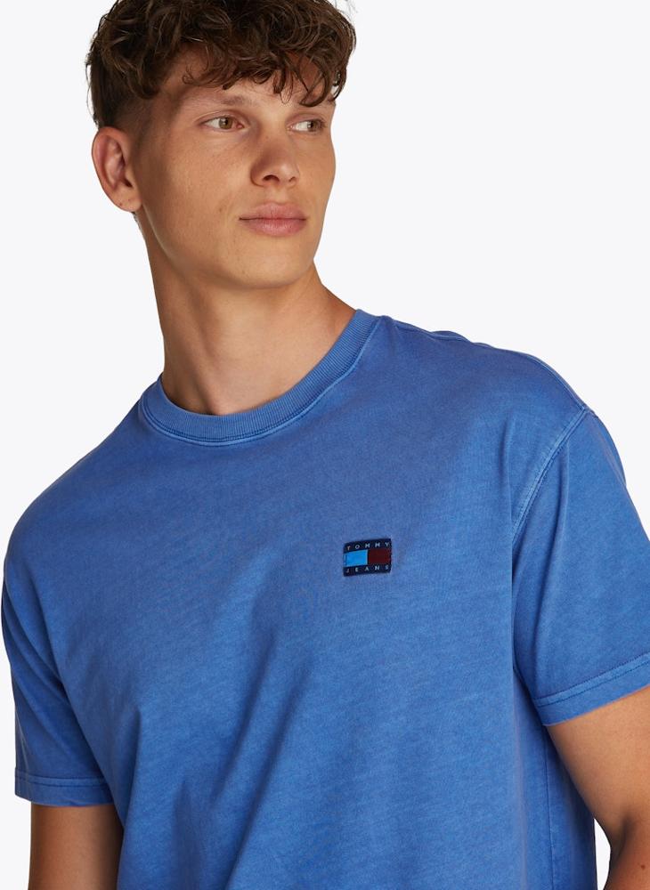 TOMMY JEANS Relaxed Cotton Label T-Shirt  - Image 3