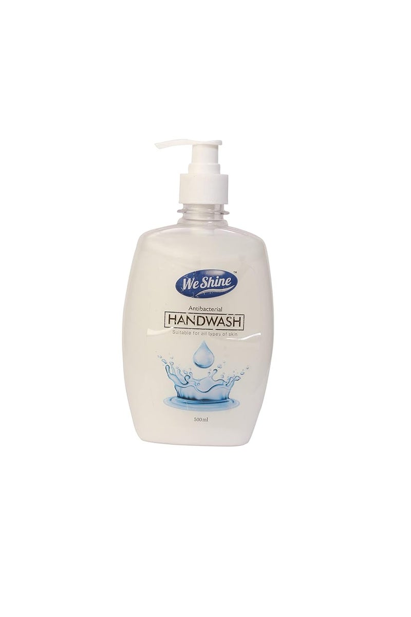 Weshine We Shine Germ Protection Hand Wash Liquid Soap Dispenser Kills 9999 Germs and Bacteria With Refreshing Fragrance 500 ML - Image 1