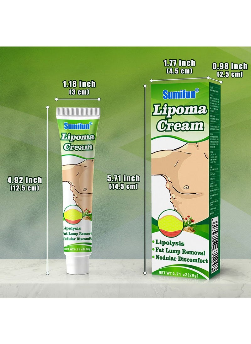 Sumifun - Lipoma Removal Cream Professional Effective Multifunctional Portable Travel Friendly Lipoma Treatment Cellulite Cream for Lipolysis Fat Lump Removal and Nodular Discomfort for Body and Face 20G - Image 1