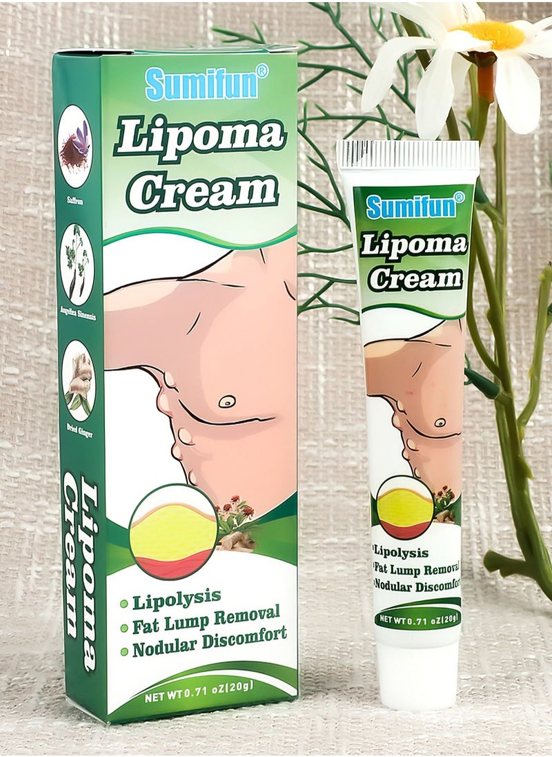 Sumifun - Lipoma Removal Cream Professional Effective Multifunctional Portable Travel Friendly Lipoma Treatment Cellulite Cream for Lipolysis Fat Lump Removal and Nodular Discomfort for Body and Face 20G - Image 1