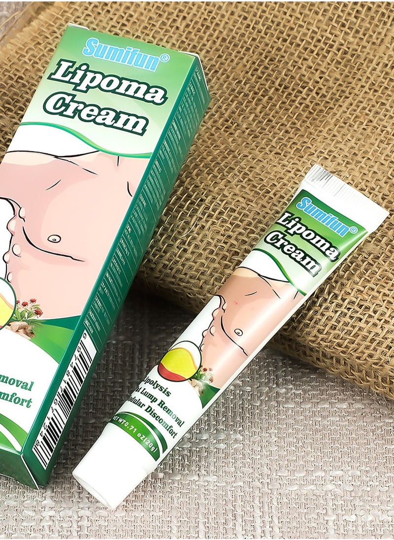 Sumifun - Lipoma Removal Cream Professional Effective Multifunctional Portable Travel Friendly Lipoma Treatment Cellulite Cream for Lipolysis Fat Lump Removal and Nodular Discomfort for Body and Face 20G - Image 1