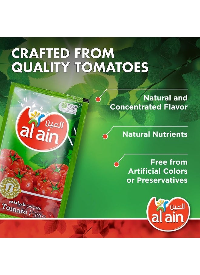 Al Ain Al Ain Tomato Paste Pouch, Pack of 25x70g  - Image 4
