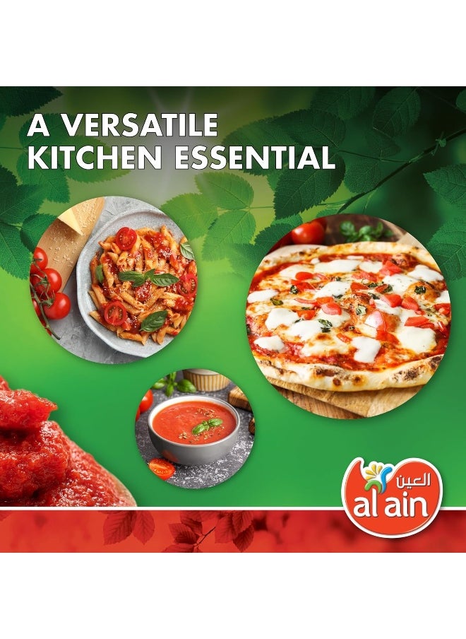 Al Ain Al Ain Tomato Paste Pouch, Pack of 25x70g  - Image 5