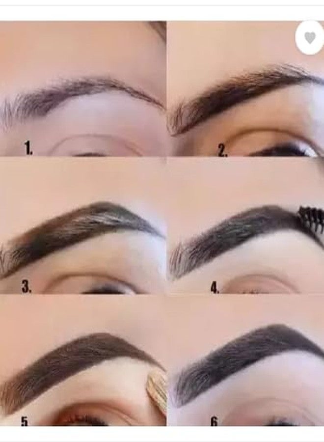 SHENY SOFT Besst Waterproof 3 In 1 Black and Brown Eyebrow Powder Palette - Image 4