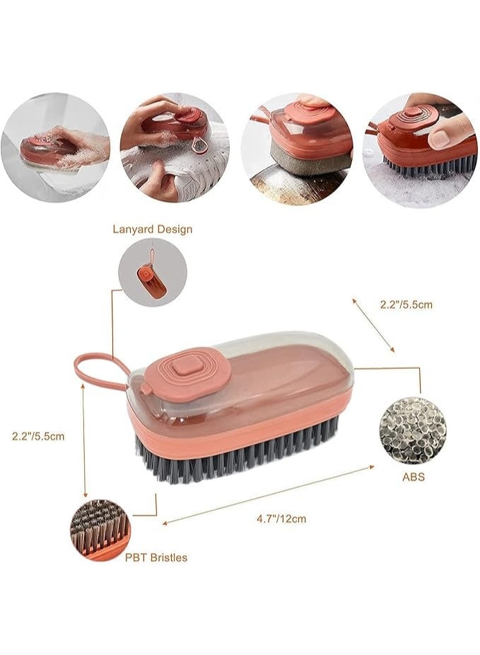 Mawan Plastic soap mat brush dispencer for cleaning - simon grey  - Image 4