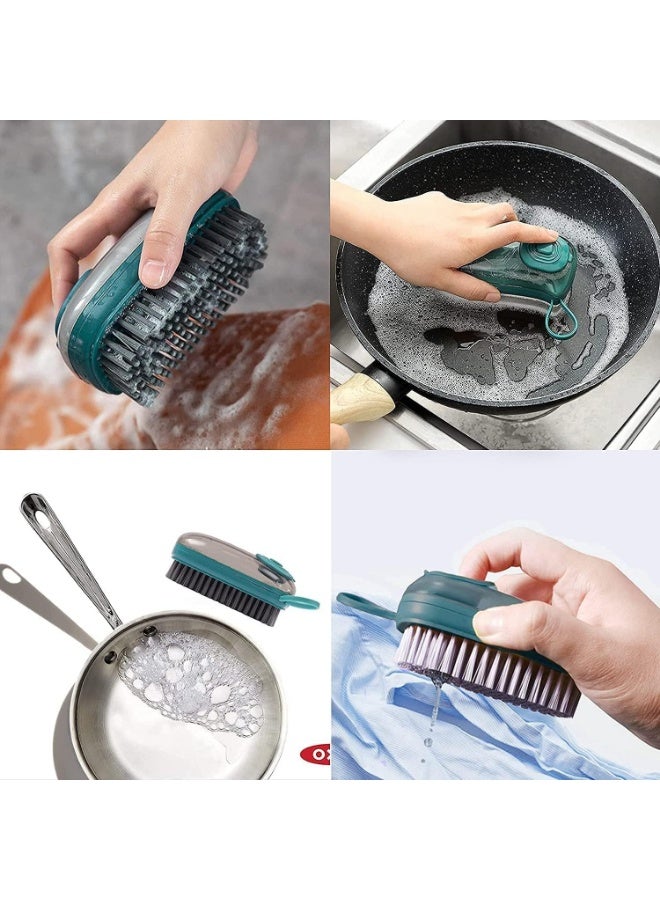 Mawan Plastic soap mat brush dispencer for cleaning - simon grey  - Image 5