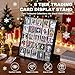 Emfogo Trading Card Display Stand 5 Tier Sports Graded Card Display Wooden Trading Card Display Stand for Sports Card Collection Show Black - Image 4