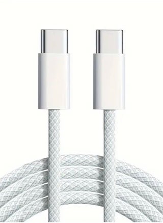 iPhone fabric cable, (USB C to USB C) Type C to Type C, iPhone 15/15Plus/15Pro/15ProMax - pzsku/ZF7D99D6883C5A8B31DBDZ/45/_/1704676878/0e44c091-08e1-4d0b-9c22-8262a1c97c7b