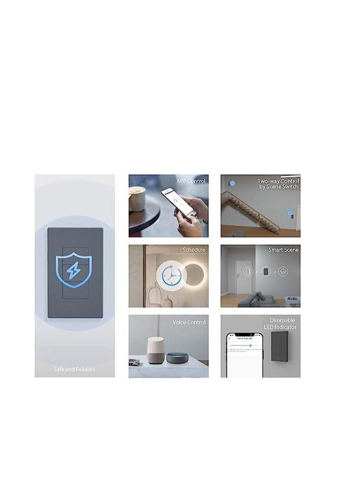 SONOFF NSPanel Smart Scene Wall Switch Hub, Smart Display, Built-in Temperature Thermostat and Environmental Sensor, All-in-One Control Center on HMI Panel