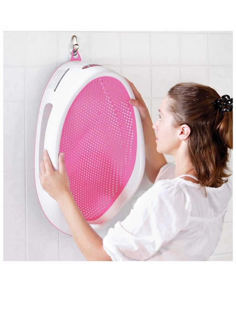 Generic - Clean Cradle Non-Slip Secure Infant Bather With Inclined Headrest For Baby - Image 1
