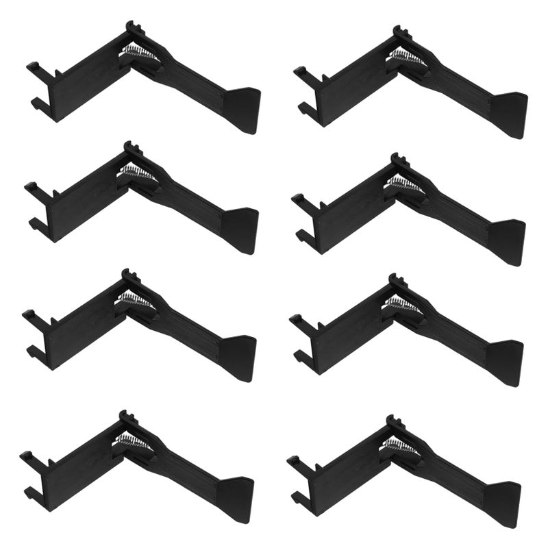 Black Money Clip 32pcs Cash Register Holder for Store Office Supermarket 8 5X6 5X3 CM Tray Insert - Image 3