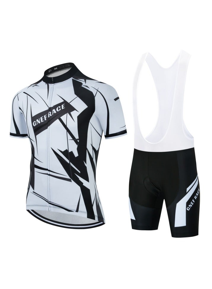 KUYING Summer Short Sleeved Cycling Suit Set  - Image 1