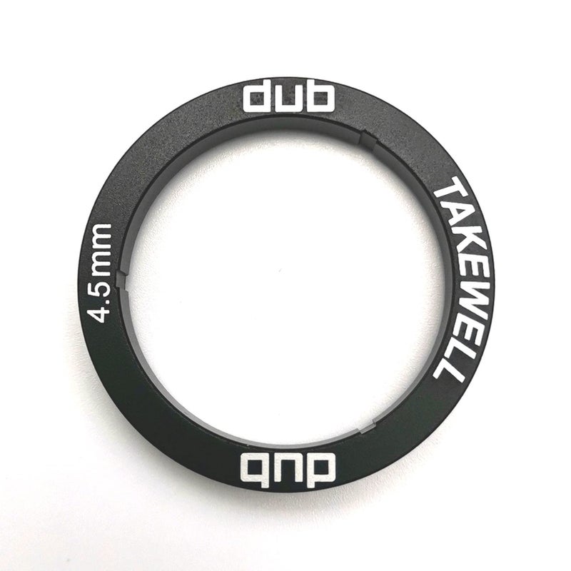 takewell Dub Bottom Bracket Spacer for SRAM Dub Bottom Bracket Installation, Aluminum, Black, 1 PCS, Width: 4.5 mm. The Aluminum Alloy Spacer Replaces Plastic Spacer. - Image 5