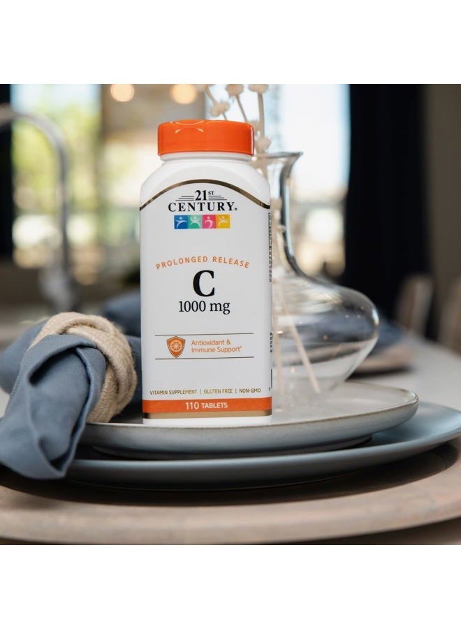21st Century أقراص C 1000 ملغ للإفراز المطول 110 حبة - Image 5