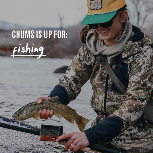 Chums Surfshorts Wallet - Lightweight Zippered Minimalist Wallet with Clear ID Window - Water Resistant with Key Ring (Realtree Edge Camo) - Image 5