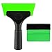 Yourkar 2 PCS Window Tint Kit Tools Professional Vinyl Wrap Kit with Plastic Squeegee Felt Squeegee Universal Privacy Film Installation Tint Tools for Vehicle Glass Home Green - Image 2